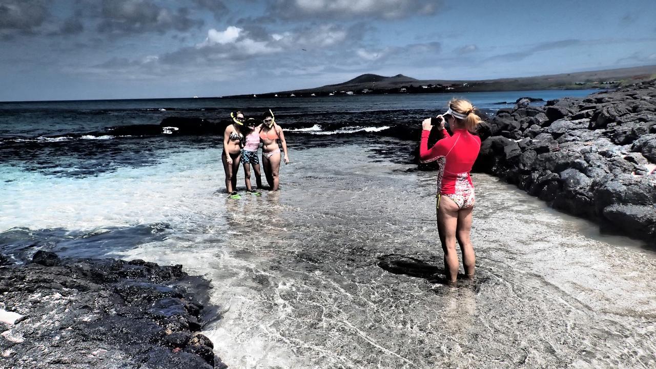 Floreana Lava Lodge Puerto Velasco Ibarra Eksteriør bilde